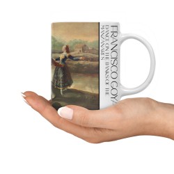 ماگ طرح رقص در ساحل مانزانارس از گویا