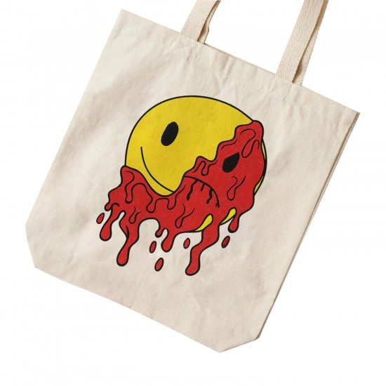 تت بگ متقال طرح اموجی ذوب شده