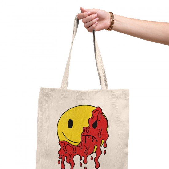 تت بگ متقال طرح اموجی ذوب شده