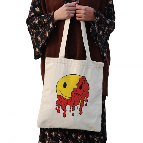 تت بگ متقال طرح اموجی ذوب شده