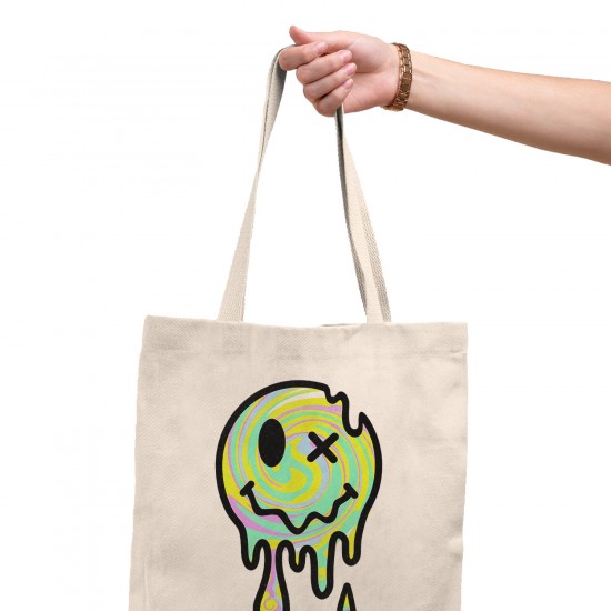 تت بگ متقال طرح اموجی ذوب شده