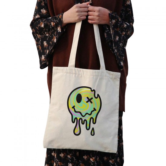 تت بگ متقال طرح اموجی ذوب شده