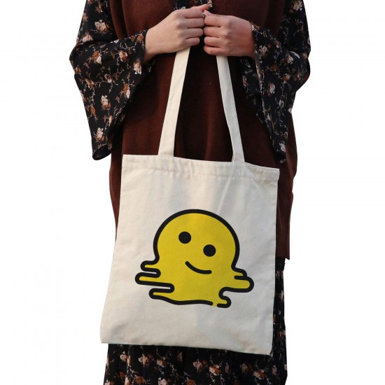 تت بگ متقال طرح اموجی ذوب شده