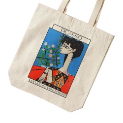 تت بگ متقال طرح ژاکلین و گل ها از پیکاسو