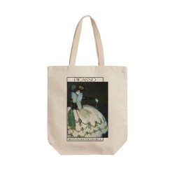 تت بگ متقال طرح زنی با لباس آبی از پیکاسو