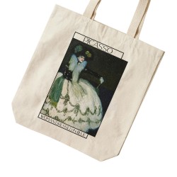 تت بگ متقال طرح زنی با لباس آبی از پیکاسو