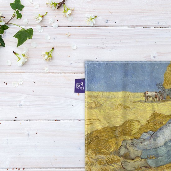 کادوپیچ پارچه‌ ای طرح استراحت از ونگوگ