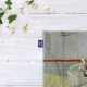 کادوپیچ پارچه‌ ای طرح یک شاخه شکوفه بادام در لیوان از ونگوگ