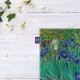 کادوپیچ پارچه‌ ای طرح زنبق ها از روبرو از ونگوگ