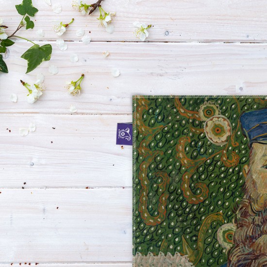 کادوپیچ پارچه‌ ای طرح پرتره جوزف رولین از ونگوگ