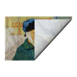 کادوپیچ پارچه‌ ای طرح خودنگار با گوش بانداژ شده از ونگوگ