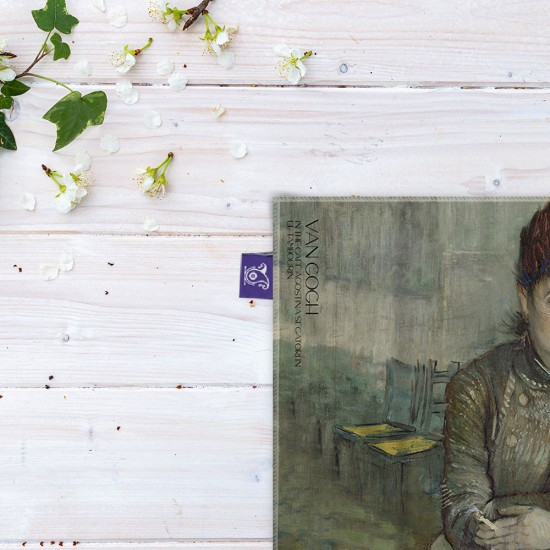 کادوپیچ پارچه‌ ای طرح کافه آگوستینا از ونگوگ
