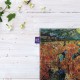 کادوپیچ پارچه‌ ای طرح تاکستان قرمز از ونگوگ