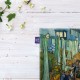 کادوپیچ پارچه‌ ای طرح خوابگاه بیمارستانی در آرلس از ونگوگ