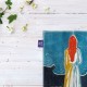 کادوپیچ پارچه‌ ای طرح دو نفر تنها از ادوارد مونک