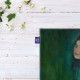 کادوپیچ پارچه‌ ای طرح پرتره یک خانم از کلیمت