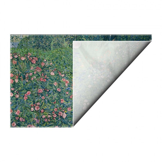 کادوپیچ پارچه‌ ای طرح منظره باغ ایتالیایی از کلیمت