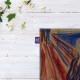 کادوپیچ پارچه‌ ای طرح جیغ از ادوارد مونک