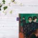 کادوپیچ پارچه‌ ای طرح مرگ در اتاق بیمار از ادوارد مونک