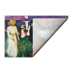 کادوپیچ پارچه‌ ای طرح رقص زندگی از ادوارد مونک