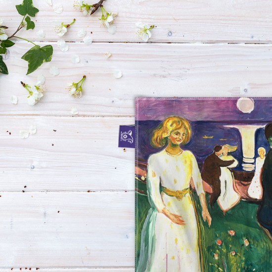 کادوپیچ پارچه‌ ای طرح رقص زندگی از ادوارد مونک