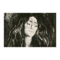 کادوپیچ پارچه‌ ای طرح خانم بروچ از ادوارد مونک