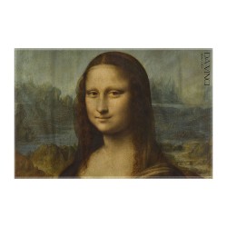 کادوپیچ پارچه‌ ای طرح مونالیزا از داوینچی