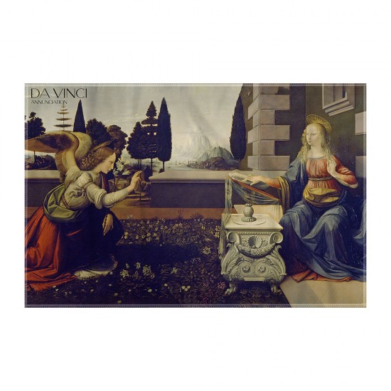 کادوپیچ پارچه‌ ای طرح بشارت از داوینچی