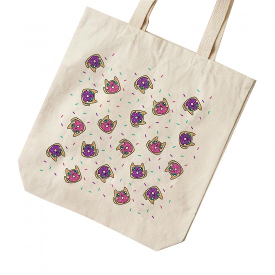 تت بگ متقال طرح گربه های دوناتی