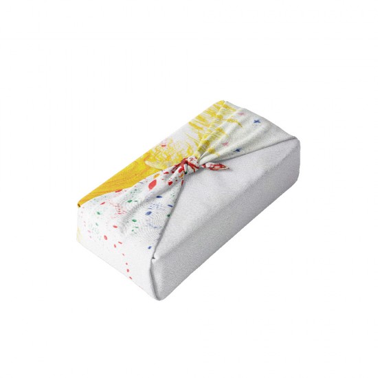 کادوپیچ پارچه‌ ای طرح دختری در گندم زار