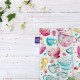 کادوپیچ پارچه‌ ای طرح فنجون ها