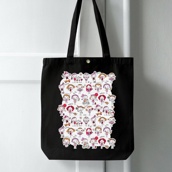 تت بگ متقال مشکی طرح شادی دخترونه