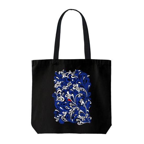 تت بگ متقال مشکی طرح ماهی و دریا