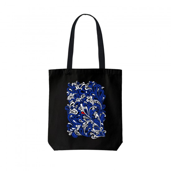 تت بگ متقال مشکی طرح ماهی و دریا