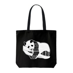 تت بگ متقال مشکی طرح پاندا خوابالو