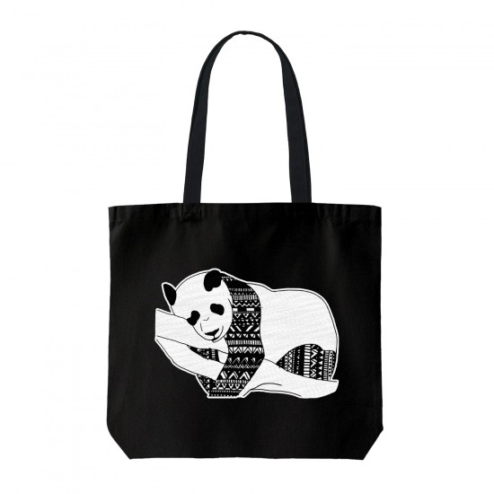 تت بگ متقال مشکی طرح پاندا خوابالو