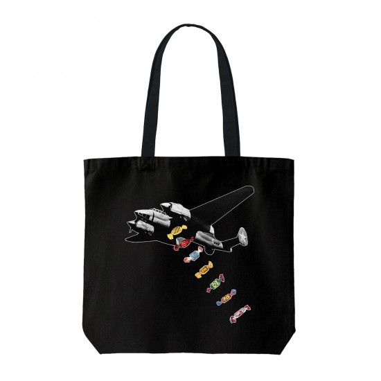 تت بگ متقال مشکی طرح شکلات باران