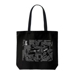 تت بگ متقال مشکی طرح بریده های روزنامه