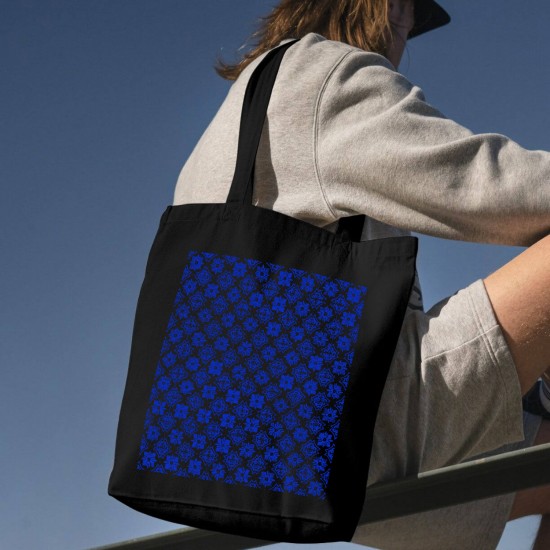 تت بگ متقال مشکی طرح کاشی حمام