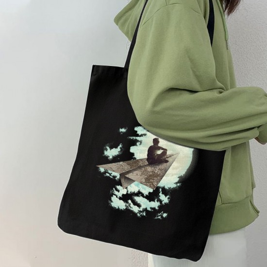 تت بگ متقال مشکی طرح موشک کاغذی