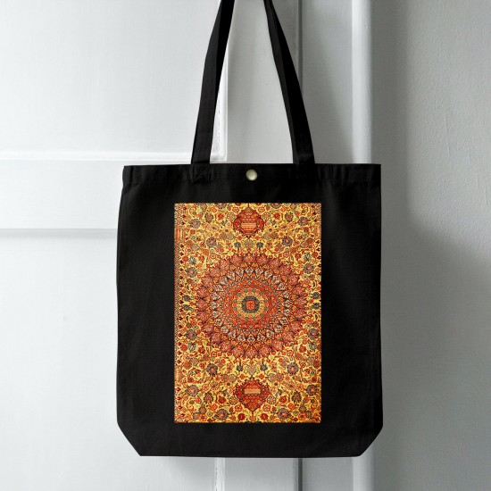 تت بگ متقال مشکی طرح بافت قدیمی