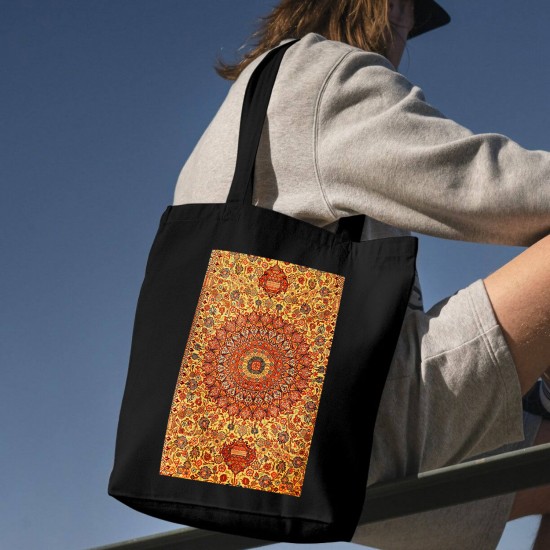 تت بگ متقال مشکی طرح بافت قدیمی