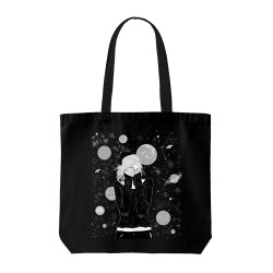 تت بگ متقال مشکی طرح دختر فضایی