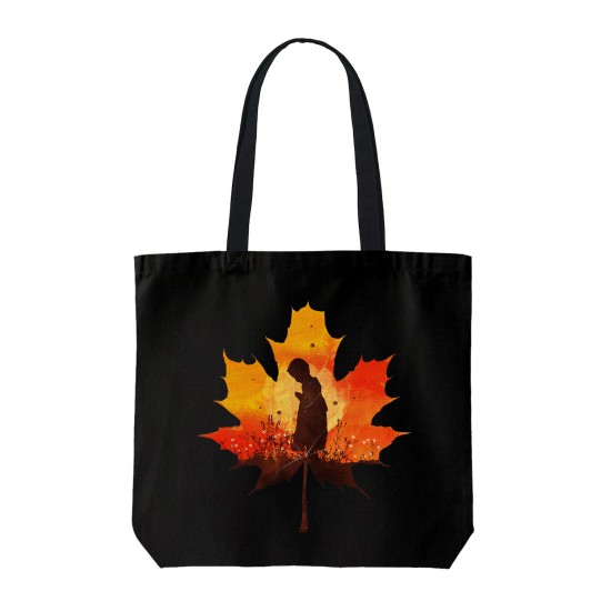 تت بگ متقال مشکی طرح پسرک پاییزی