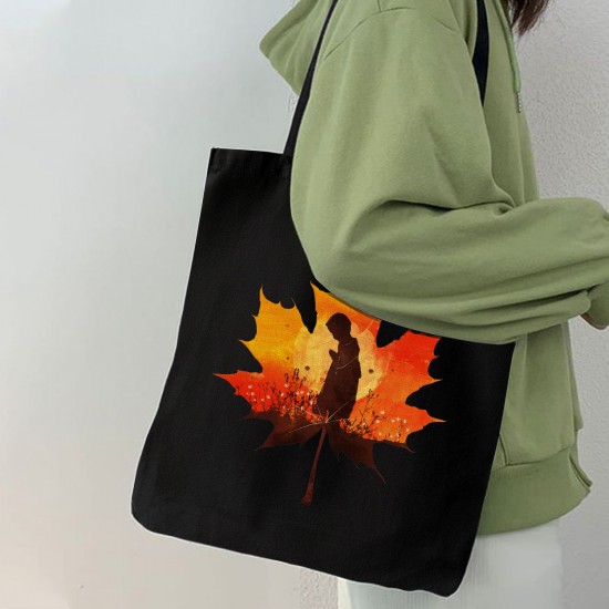 تت بگ متقال مشکی طرح پسرک پاییزی