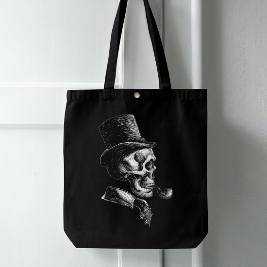 تت بگ متقال مشکی طرح اسکلت 