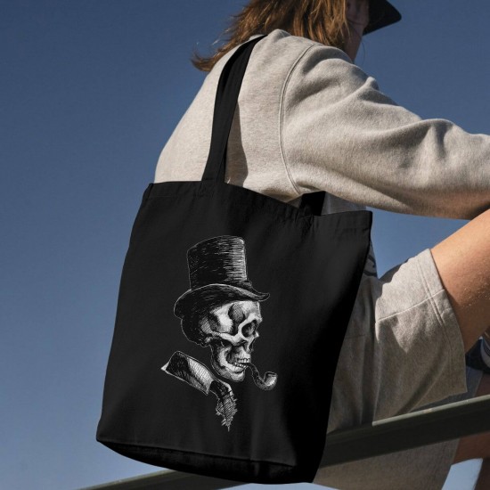 تت بگ متقال مشکی طرح اسکلت 