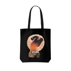 تت بگ متقال مشکی طرح دختر شرقی