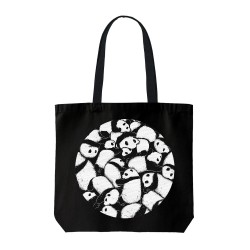 تت بگ متقال مشکی طرح پانداها