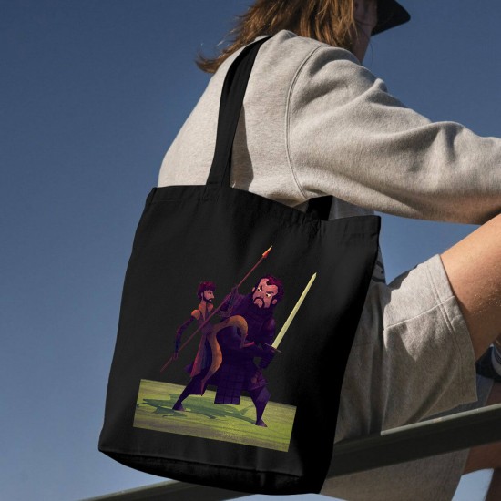 تت بگ متقال مشکی طرح ماونتین و ابرین